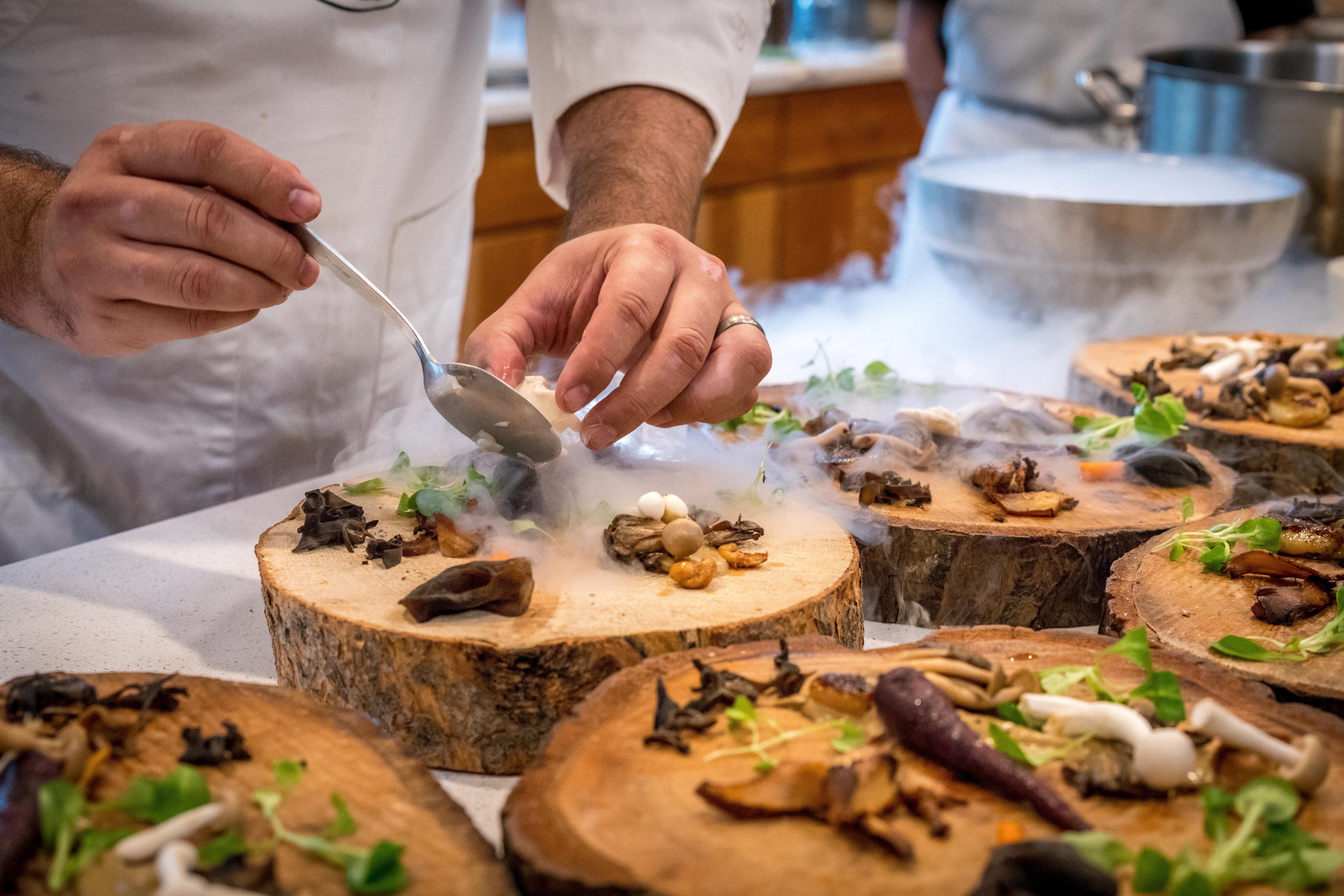 Restaurant kitchen